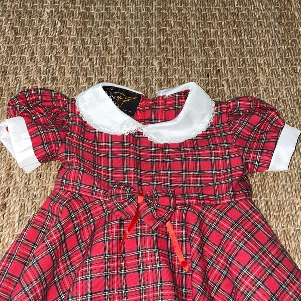 Glen Appin Plaid Baby Dress - Picture 4 of 8
